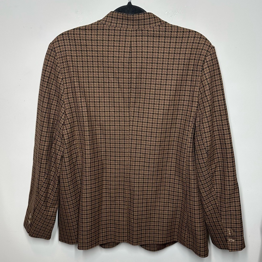 Old Navy Notched-Collar Pixie Blazer Jacket in Br… - image 7